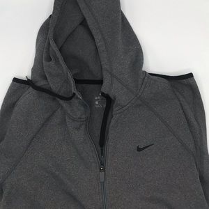 ✨NIKE WOMEN'S DRY-FIT FULL ZIP GREY HOODIE✨
